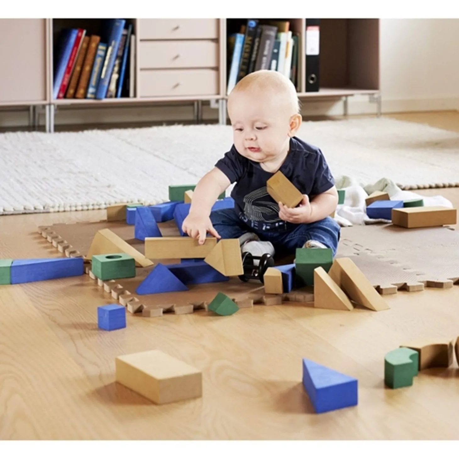 BabyDan Cappuccino Skumgulv