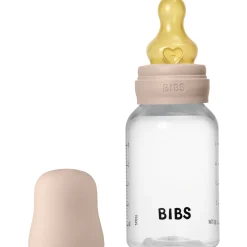 Bibs Blush Baby Flaske Round Latex 1 Pack 150 ml Slow Flow