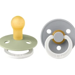 Bibs Colour Latex Sutter Glow 2-pak Sage Glow/Cloud Glow