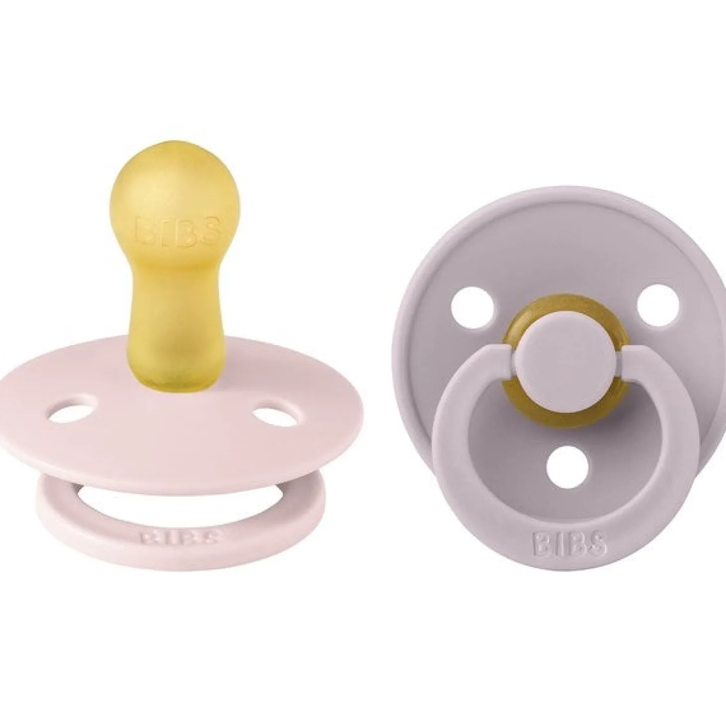 Bibs Colour 2-pak Latex Blossom/Dusky Lilac