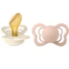 Bibs Couture Latex Sutter 2-pak Anatomisk Ivory/Blush