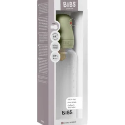 Bibs Sage Baby Flaske Round Latex 1 Pack 270 ml Medium Flow
