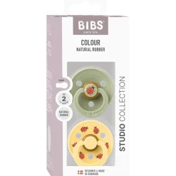 Bibs Sage Mix Sut Studio Colour Ladybug Latex 2-Pak