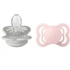 Bibs Supreme Silikone Sutter 2-pak Symmetrisk Haze/Blossom