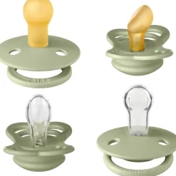 Bibs Try-it Collection Silikone/Naturgummi Sutter 4-pak Sage