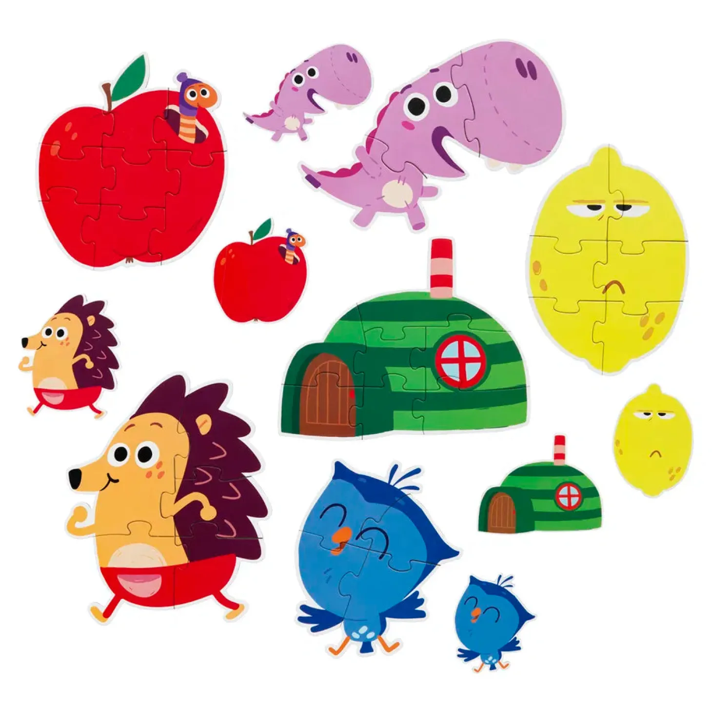 Børste - 6 puslespil