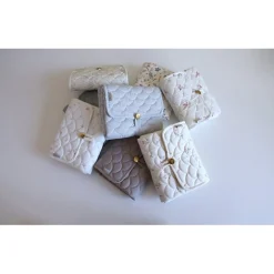 Cam Cam Copenhagen Pusleunderlag Classic Stripes Blue, Praline