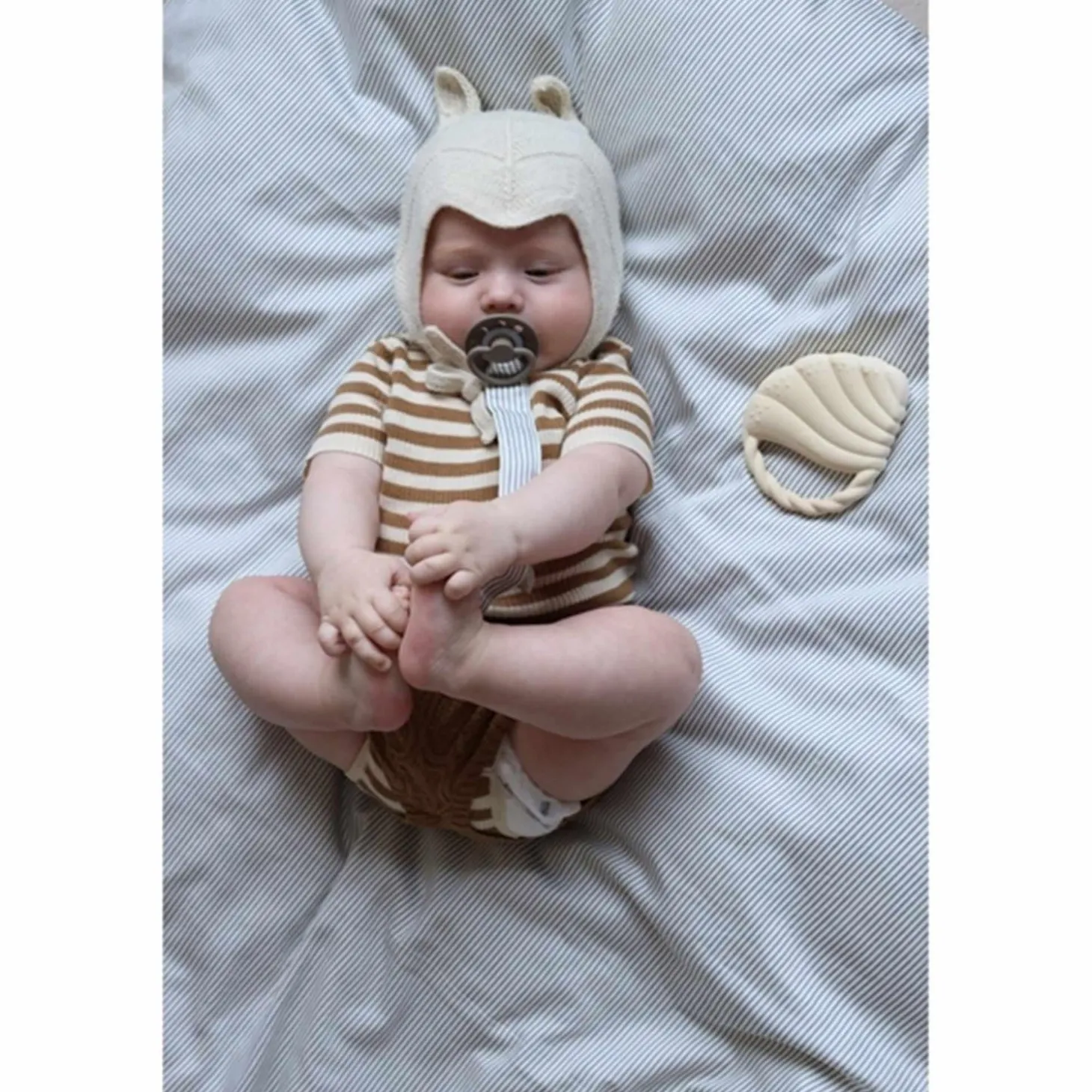 Cam Cam Copenhagen Sengetøj Classic Stripes Blue