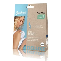 Carriwell Ammeindlæg Silke Hvid 6 stk