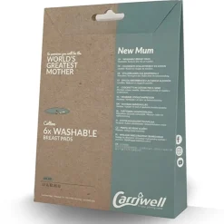 Carriwell Ammeindlæg Vaskbare Hvid 6 stk