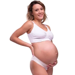 Carriwell Graviditets- og Amme-BH Hvid