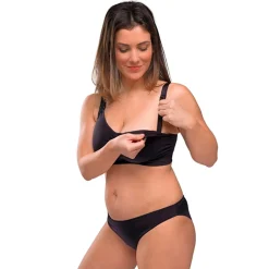 Carriwell Graviditets- og Amme-BH m. Indlæg Sort