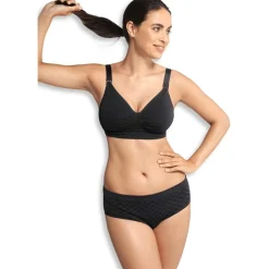 Carriwell Graviditets- og Amme-BH m. Carri-Gel Sort