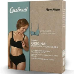 Carriwell Graviditets- og Amme-BH Sort