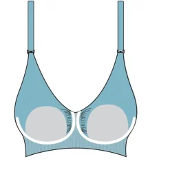 Carriwell Graviditets- og Amme-BH m. Indlæg og Carri-Gel Hvid