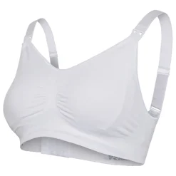 Carriwell Graviditets- og Amme-BH m. Indlæg Hvid