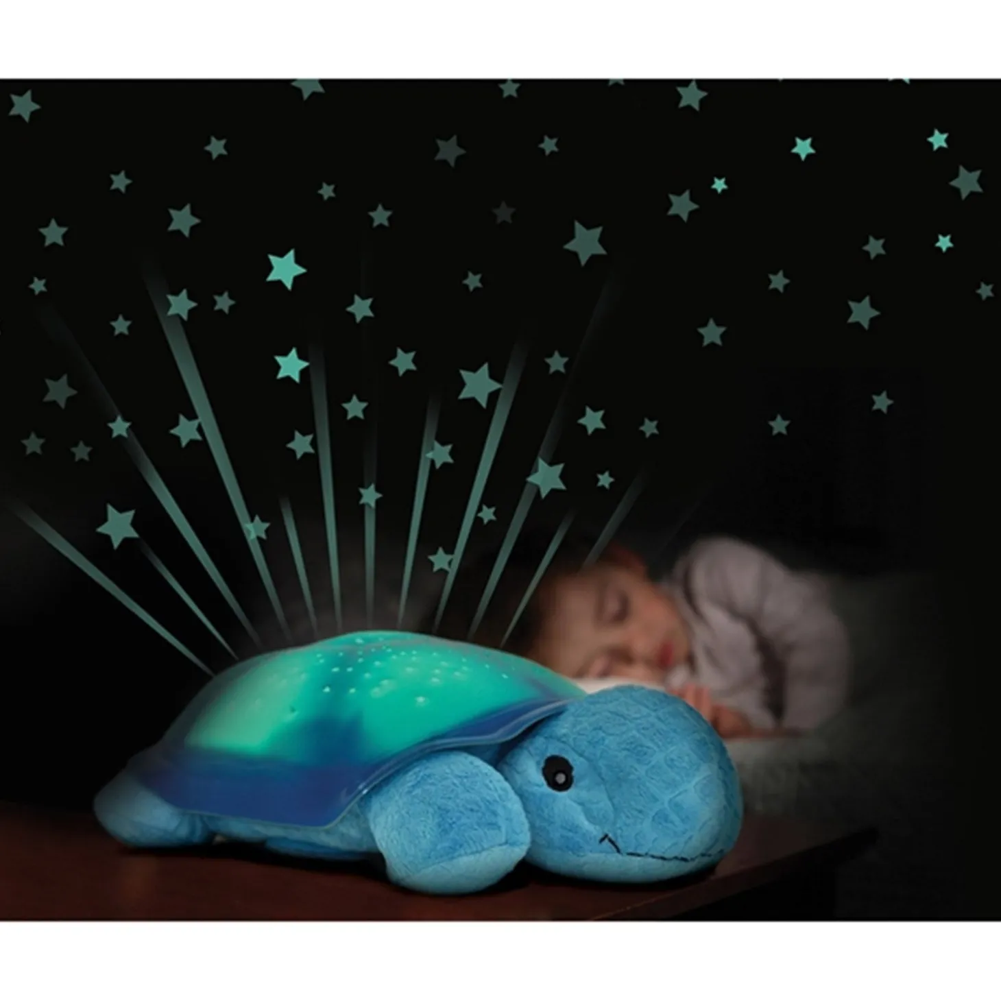 Cloud B Twilight Turtle Natlampe Blå