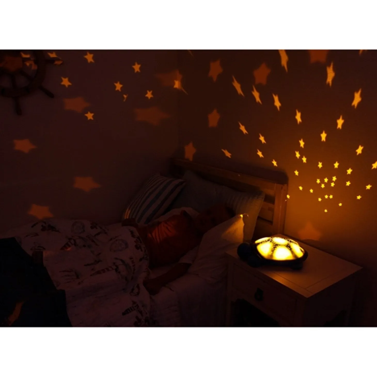 Cloud B Twilight Turtle Natlampe Blå