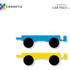 Connetix Rainbow Bil Pak 2 Styks