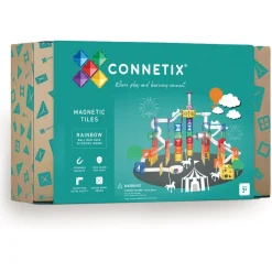 Connetix Rainbow Bold Run Pak 92 Styks