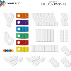 Connetix Rainbow Bold Run Pak 92 Styks