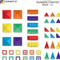 Connetix Rainbow Starter Pak 60 Styks