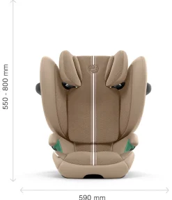Cybex Almond beige Solution G2 I-Fix Plus