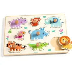 Djeco Hippo'N'Co, Knoppuslespil