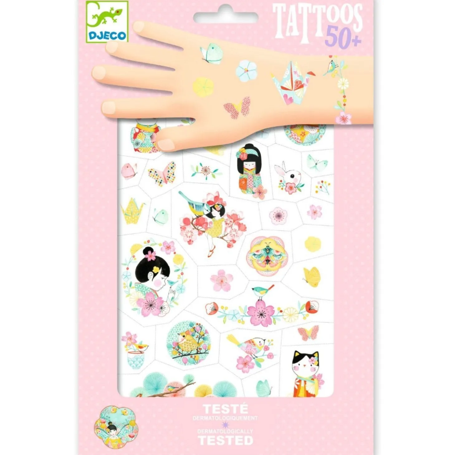 Djeco Tattoos, Kirsebærblomster