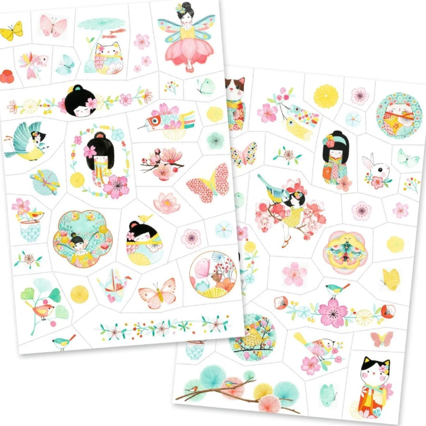 Djeco Tattoos, Kirsebærblomster