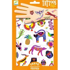 Djeco Tattoos Vild Skønhed