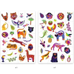 Djeco Tattoos Vild Skønhed