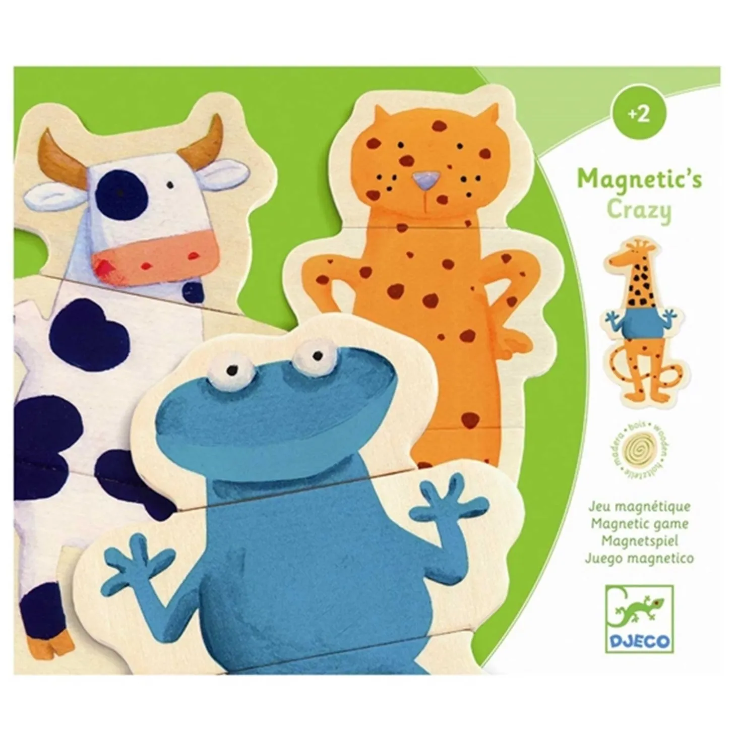 Djeco Wooden Magnetic Crazy