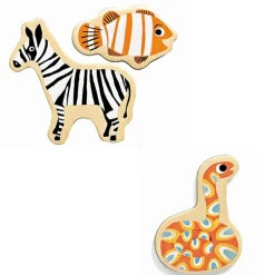 Djeco Wooden Magnetic Dyr