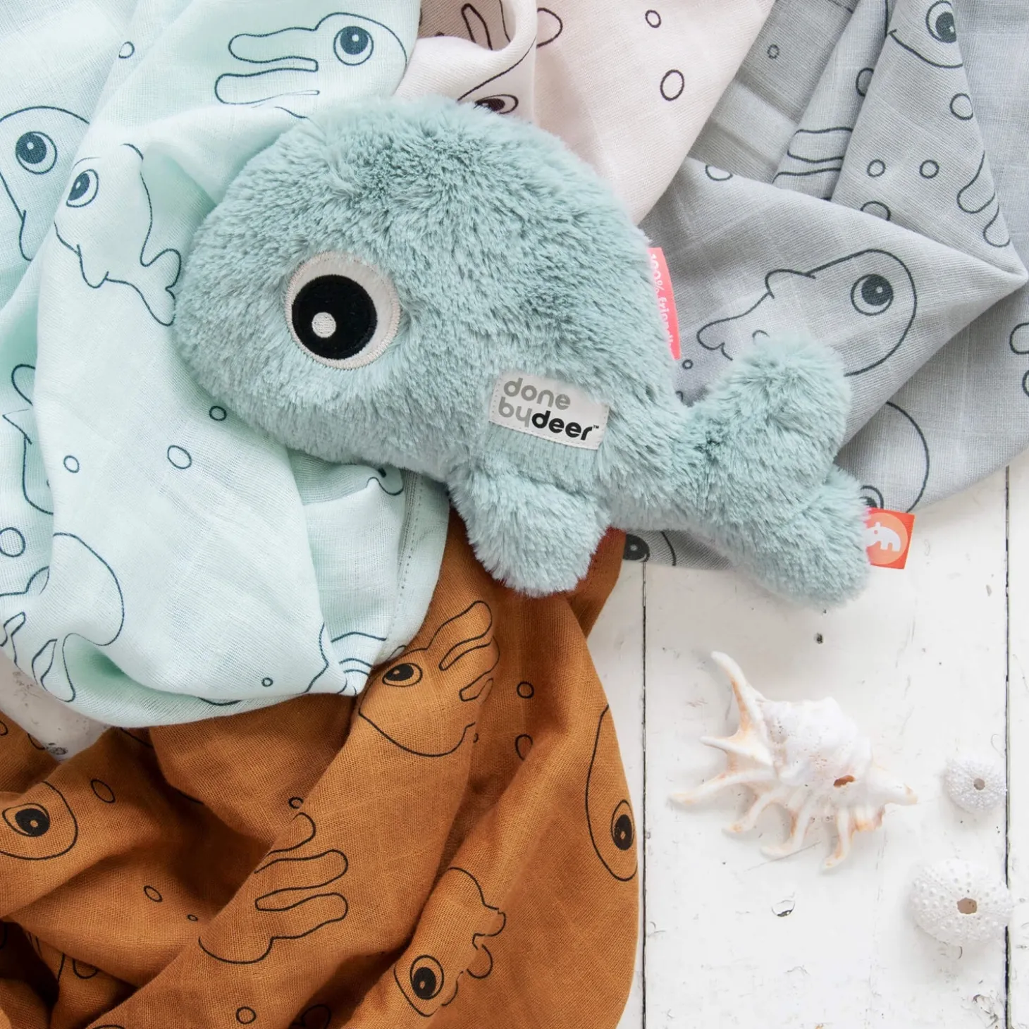 DonebyDeer Blue Krammedyr Lille Wally