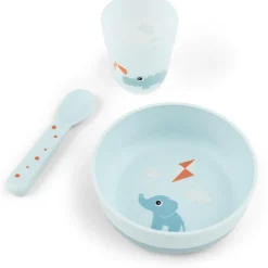 DonebyDeer Foodie Første Spisesæt Playground Blå