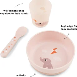 DonebyDeer Foodie Første Spisesæt Playground Pudder