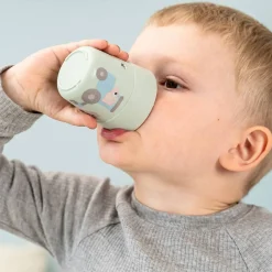 DonebyDeer Green Foodie Spisesæt Med Sugekop Tiny Farm