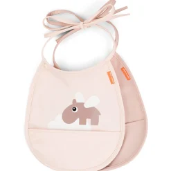 DonebyDeer Mini Hagesmæk M/Lomme 2 Stk. Happy Clouds Pudder