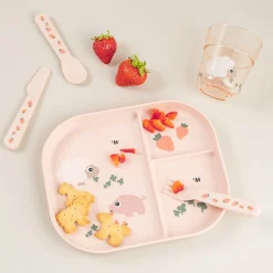 DonebyDeer Pudder Foodie inddelt Tallerken Tiny farm