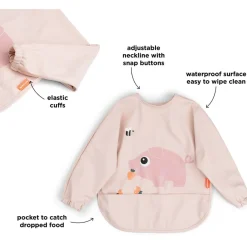 DonebyDeer Pudder Hagesmæk m/Ærmer og lomme Tiny farm Pudder