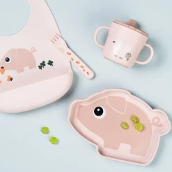 DonebyDeer Pudder Silicone Stick&Stay Tallerken Pigee