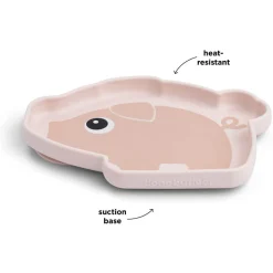 DonebyDeer Pudder Silicone Stick&Stay Tallerken Pigee