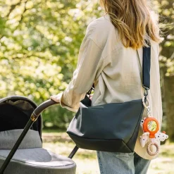 DonebyDeer Sort Barnevognstaske