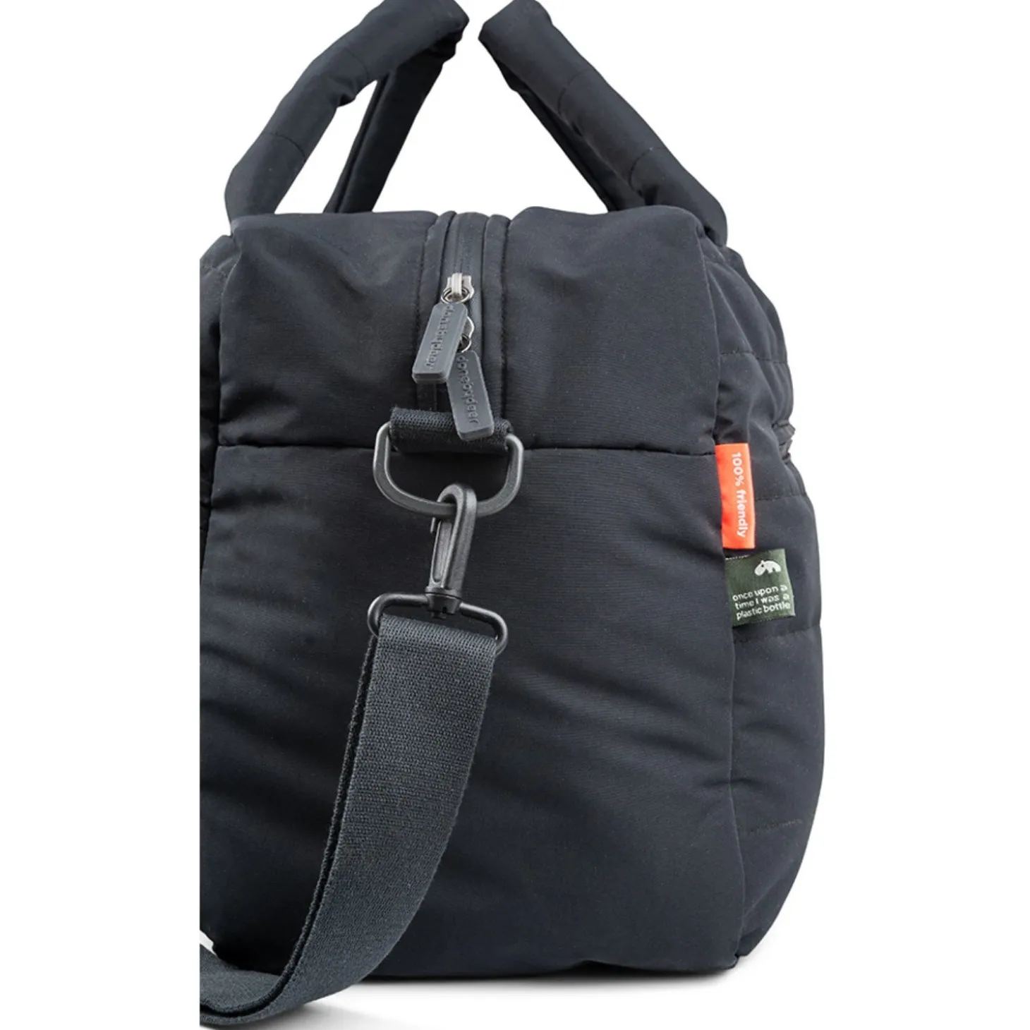 DonebyDeer Sort Quiltet Pusletaske