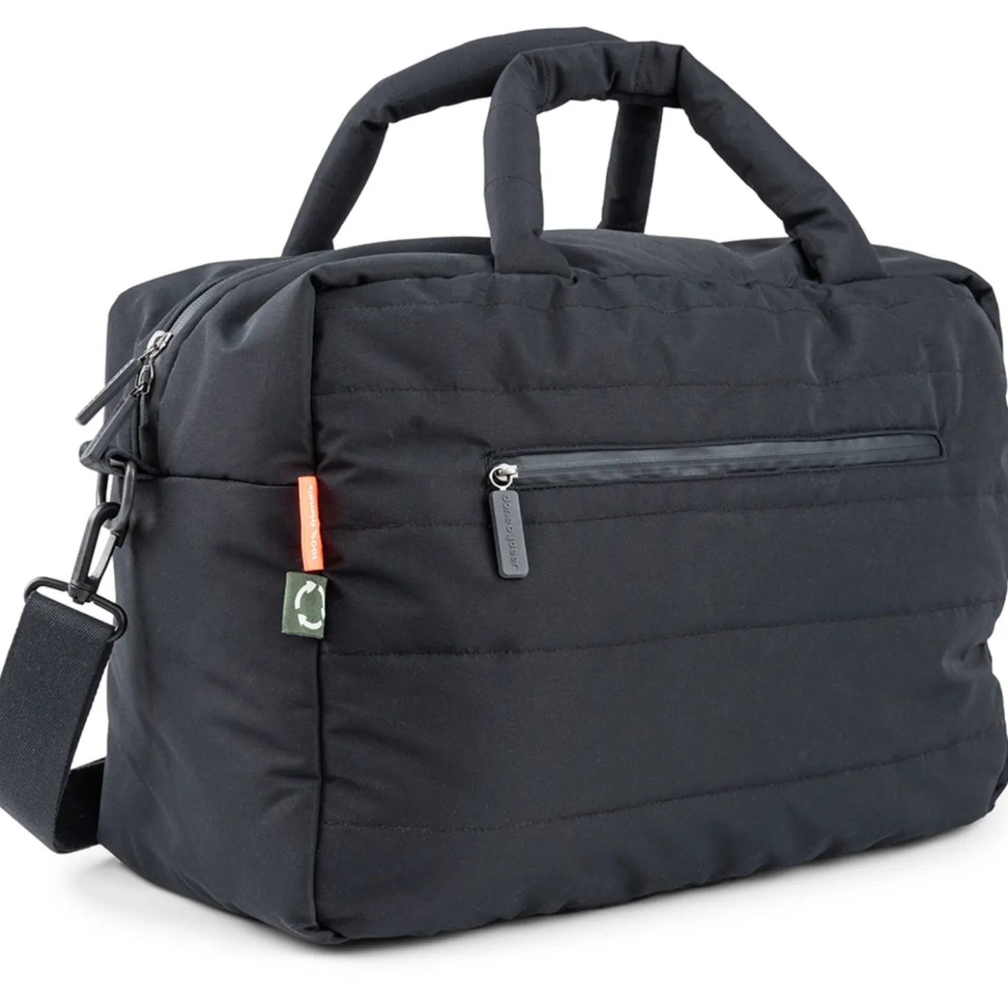 DonebyDeer Sort Quiltet Pusletaske