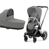E-Priam inkl. Carrycot Mirage Grey (kombivogn)