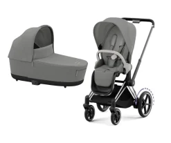 E-Priam inkl. Carrycot Mirage Grey (kombivogn)
