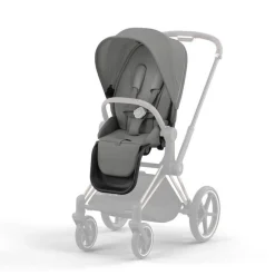E-Priam inkl. Carrycot Mirage Grey (kombivogn)