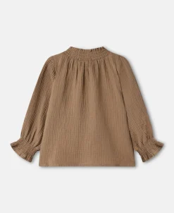Fliink PACO LS BLOUSE - PINE BARK
